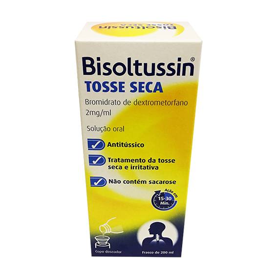 Xarope Bisoltussin Tosse Seca 2mg/ml 200ml