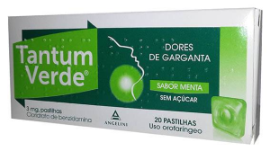 Tantum Verde Menta Sem Acar 3 mg x20