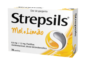 Strepsils Mel e Limo 1.2 mg + 0.6 mg x36