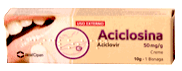 Aciclosina 50 mg/g 10g