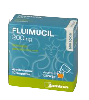 Fluimucil 200 mg x20 Saquetas
