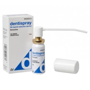 Dentispray 50 mg/ml 5 mL