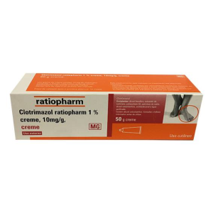 Clotrimazol Ratiopharm 10 mg/g 50 g 