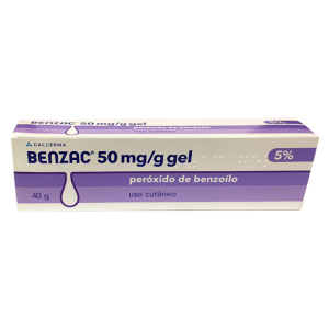 Benzac 5 50 mg/g 40 g
