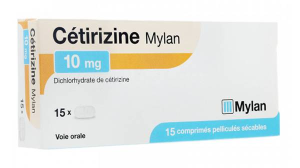 Cetirizina Mylan MG 10 mg x20