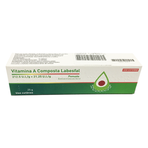 Vitamina A Composta Labesfal 212.5 U.I./g + 21.25 U.I./g 25 g