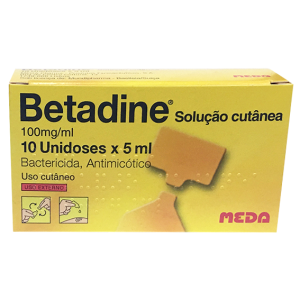 Betadine 100 mg/ml 10 x 5 mL