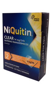 Niquitin Clear 14 mg/24 h x14 Sistemas Transdrmicos