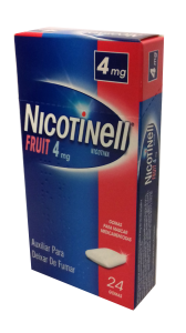 Nicotinell Fruit 4 mg x24 Gomas para Mascar 