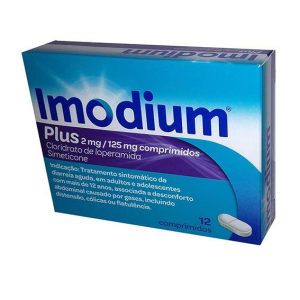 Imodium Plus 2 mg + 125 mg x12