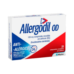 Allergodil OD MG, 120 mg Blister 20 Unidade(s) 