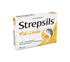 Strepsils Mel e Limo 1.2 mg + 0.6 mg x24