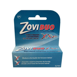 Zovirax Duo 50 mg/g + 10 mg/g 2 g 