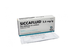 Siccafluid 2.5 mg/g 60 x 0,5g Gel Oftlmico
