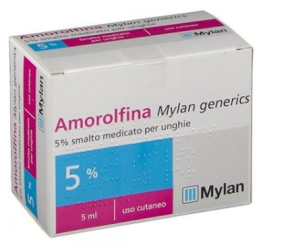 Amorolfina Mylan 50 mg/ml 5 mL + 30 compressas + 10 esptulas + 30 limas