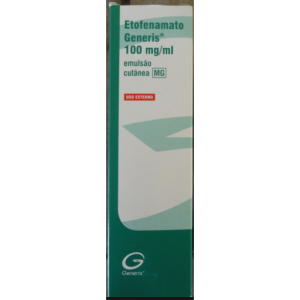 Etofenamato Generis MG 50 mg/g 100 g 