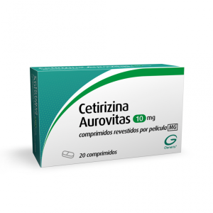 Cetirizina Aurobindo MG 10 mg x 20 