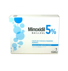 Minoxidil Biorga 50 mg/ml 3 x 60 mL