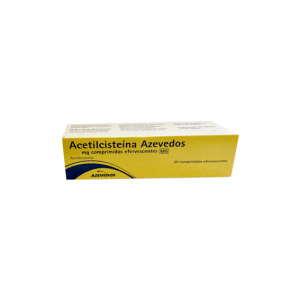 Acetilcistena Azevedos MG 600 mg x20 
