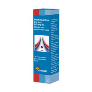 Oximetazolina Farmoz, 0,5 mg/mL-15 mL x 1 Soluo Pulverizadora Nasal