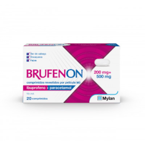 Brufenon MG, 200 mg + 500 mg Blister 20 Unidade(s) 
