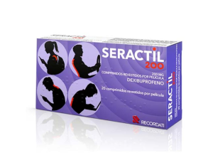 Seractil 200 , 200 mg Blister 20 Unidade(s) Comprimidos Revestidos Pelicula