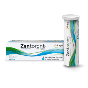 Zentorant 600 mg Tosse com Expetorao - 20 Comprimidos