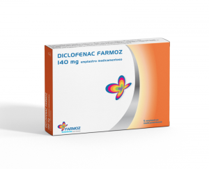 Diclofenac Farmoz, 140MG X5 Saquetas Emplastros Mdicos