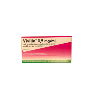 Vivilin , 0.5 mg/ml 30 Recipiente Unidose 0,6000ml Colrio Soluo