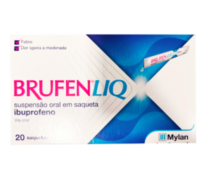 Brufen Liq , 200 mg/10 ml 20 Saquetas 