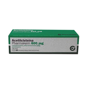 Acetilcistena Alter MG, 600 mg Tubo 20 Unidade(s) Comprimidos Efeverscentes