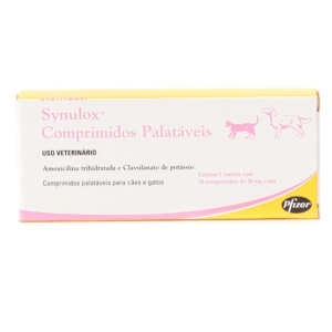 Synulox Pt Comp 50 Mg X 10