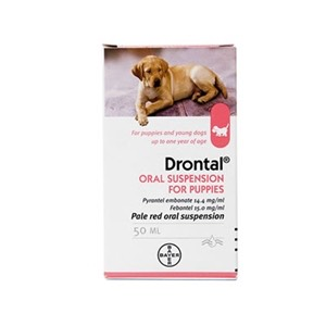 Drontal Puppy Suspenso Oral 1ml/1kg 50ml