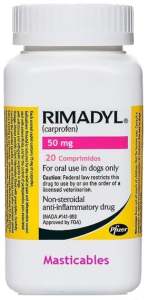 Rimadyl Comp Mastig 50 Mg X 20