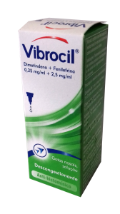 Vibrocil 0.25 mg/ml + 2.5 mg/ml 15 mL 