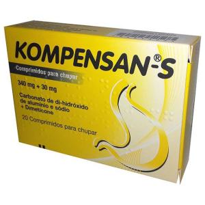 Kompensan-S 340 mg + 30 mg x20