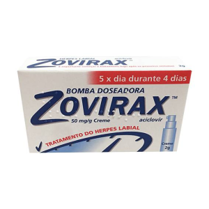 Zovirax 50 mg/g 2 g