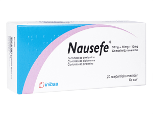 Nausefe, 10/10/10 mg x20 Comprimidos Revestidos