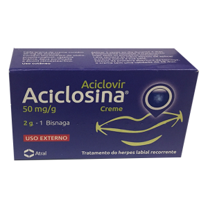 Aciclosina 50 mg/g 2 g 