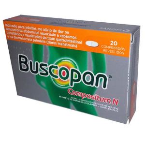 Buscopan Compositum N 10 mg + 500 mg x20
