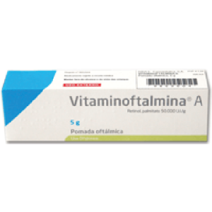 Vitaminoftalmina A 50000 U.I./g 5 g 
