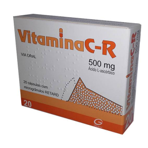 VitaminaC Retard 500 mg x20 