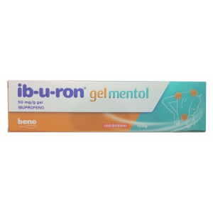 Ib-u-ron Gel Mentol - 50 mg/g - 100 g - 1 Gel Bisnaga